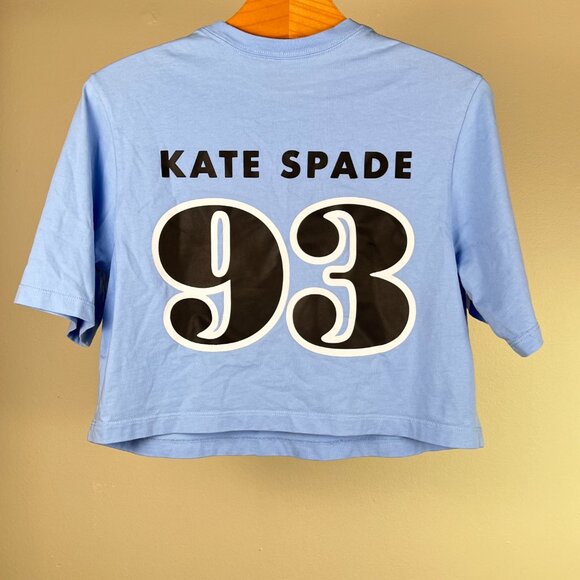 KATE SPADE Noel Tee - Cropped Boxy Oversized - Size: XS - Picture 3 of 9